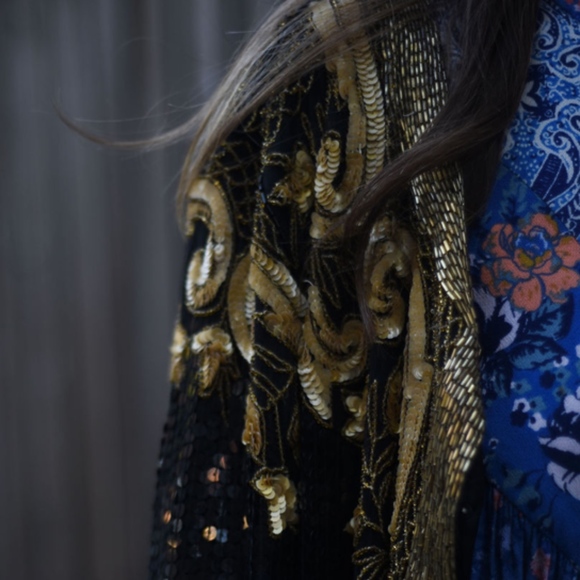 Joseph Le Bon - vintage bohemian silk jacket - Picture 4 of 11